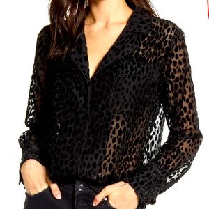 Good American black blouse. Size 2 (fits like a size 8)